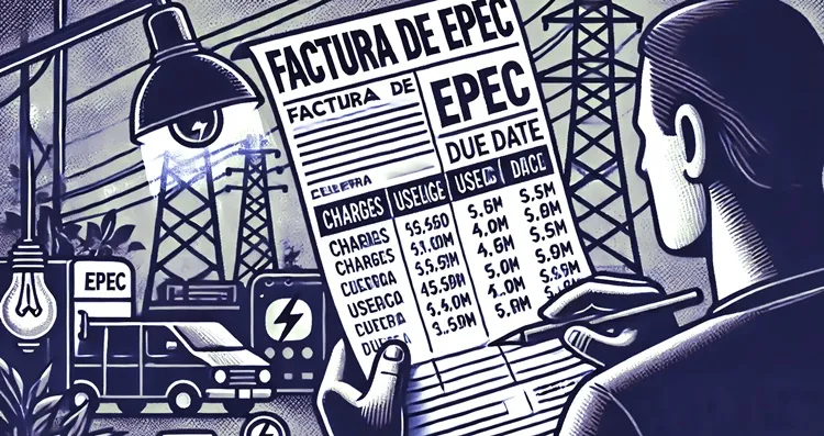 actualizar factura epec