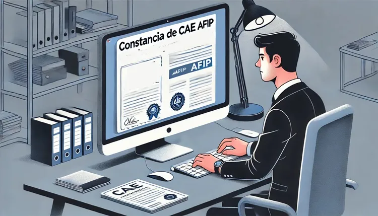 Qué es la Constancia de CAE AFIP