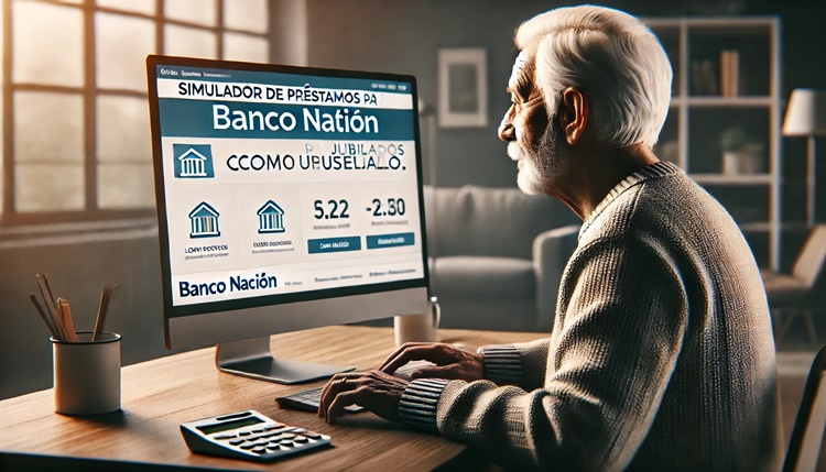 Simulador de Préstamos Banco Nación jubilado