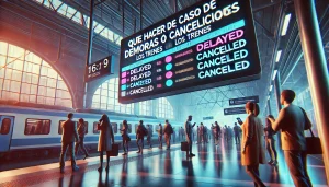 Qué Hacer en Caso de Demoras o Cancelaciones en los Trenes